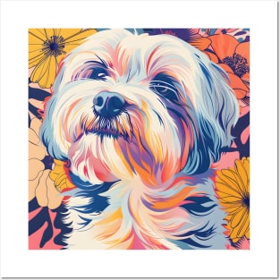 Lhasa Apso in 80's Posters and Art